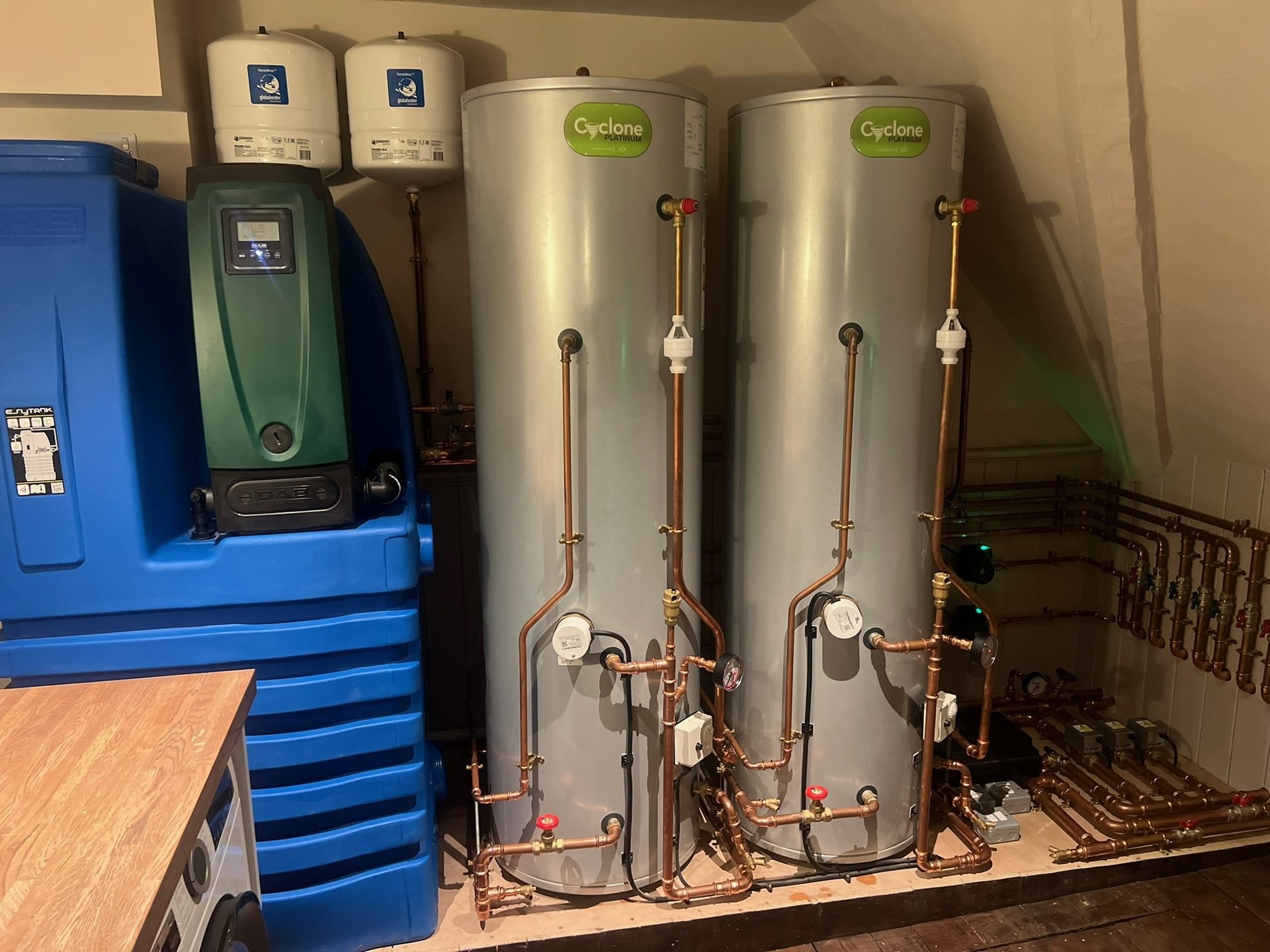 Plant and pipework